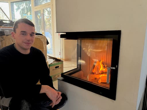 Ofenbau Schweiger Kaminofen Kaminbauer Ofenbauer Kachelofen — Kundenfoto