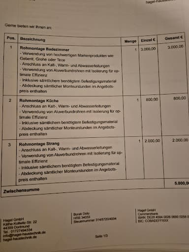 Heizung & Sanitär Hagel GmbH — Kundenfoto
