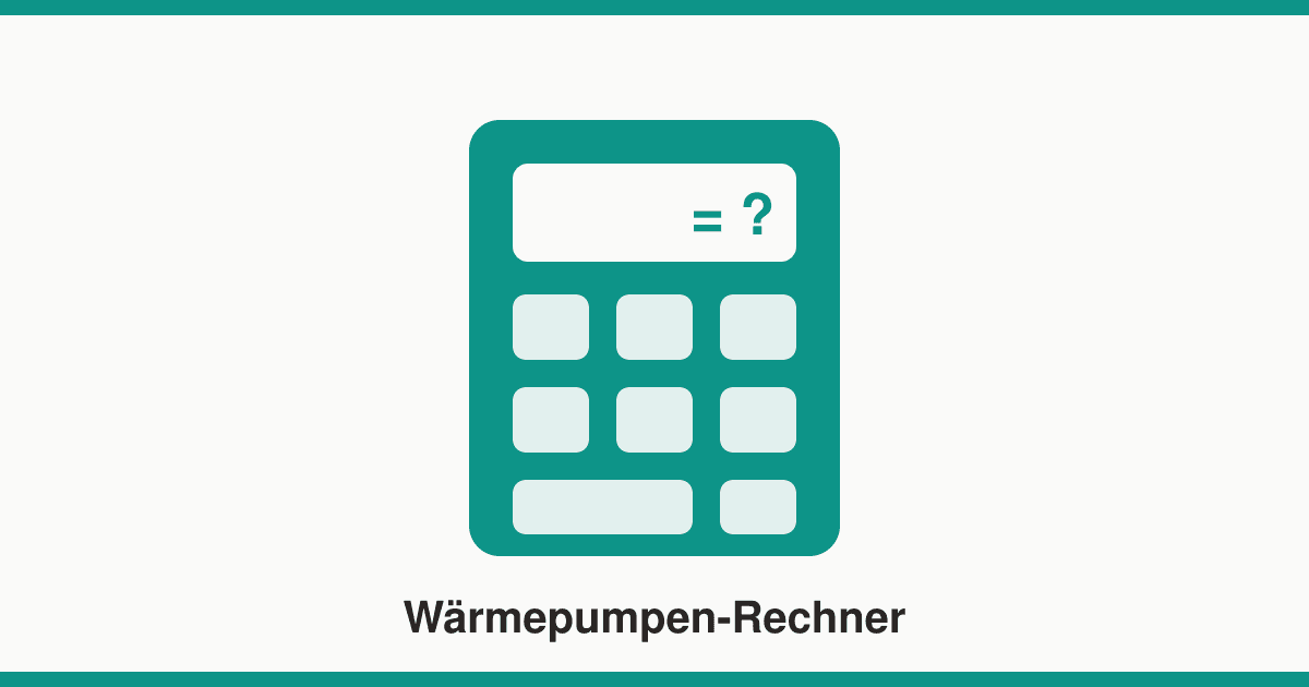 Wärmepumpen-Kostenrechner: Verbrauch & Ersparnis berechnen