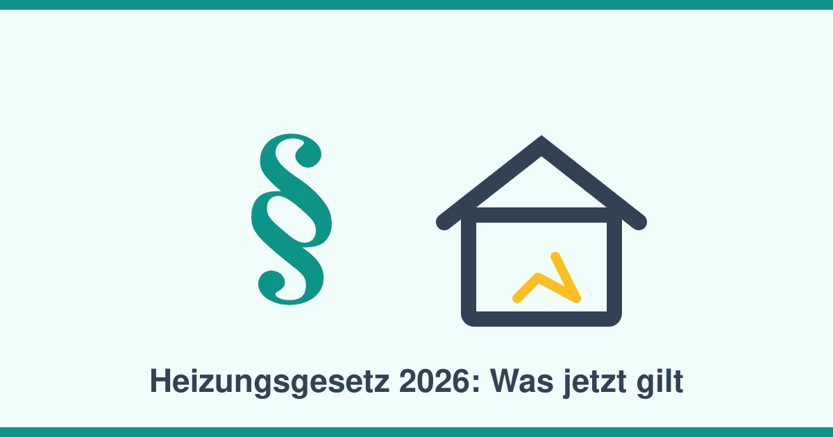Heizungsgesetz 2026: Was das neue Gebäudemodernisierungsgesetz wirklich ändert