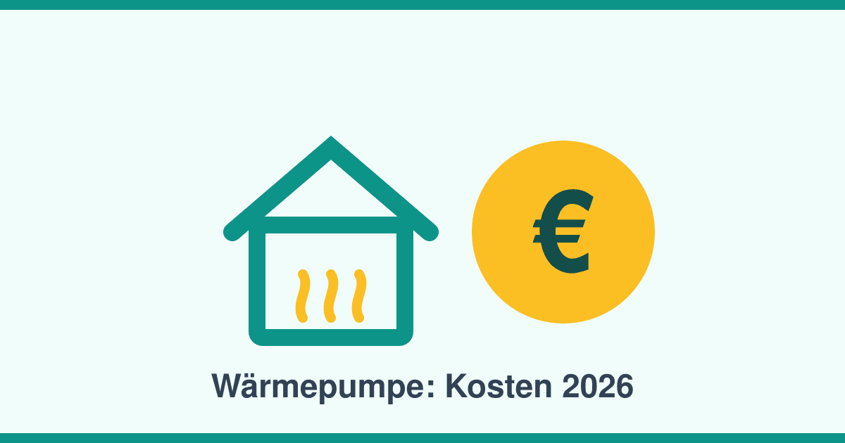 Wärmepumpe: Kosten 2026 — Preise, Förderung und realistischer Eigenanteil