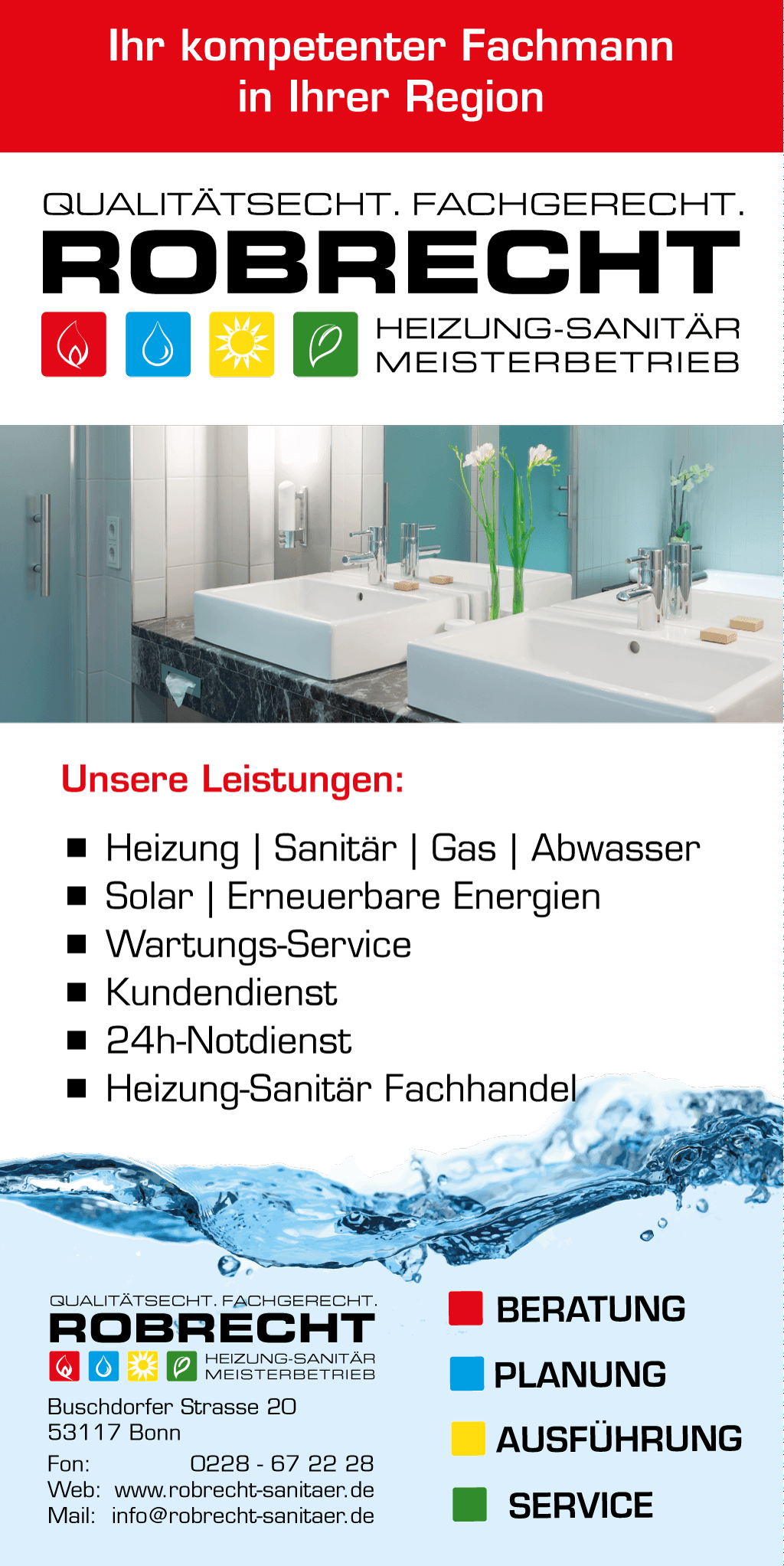 ROBRECHT Heizung-Sanitär Meisterbetrieb
